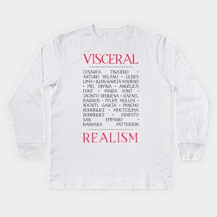 Visceral Realism Kids Long Sleeve T-Shirt